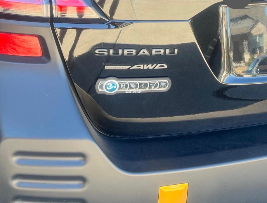 Subaru badge mag caddy