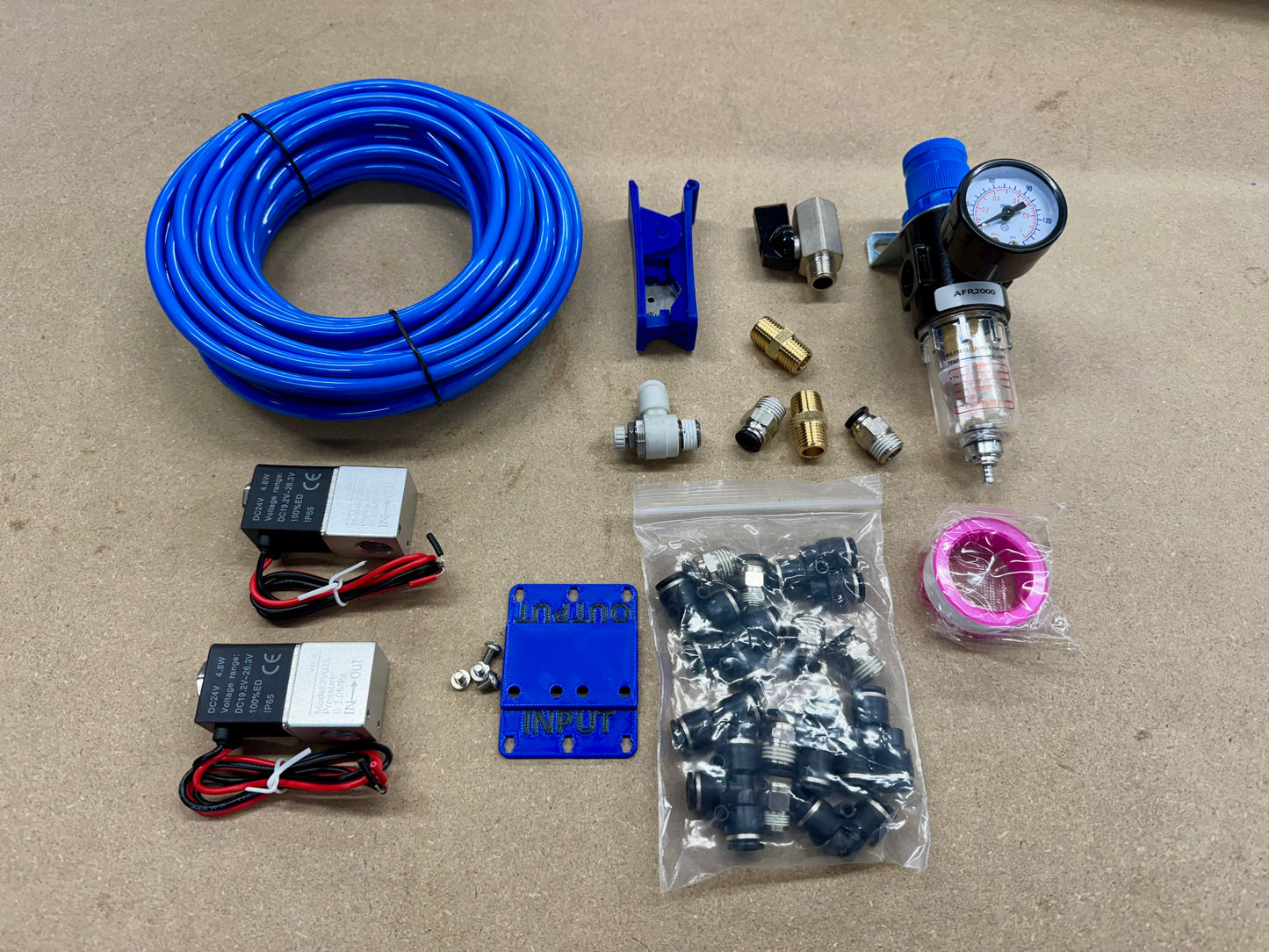 Co2 Air Assist Kits, Dual or Solo