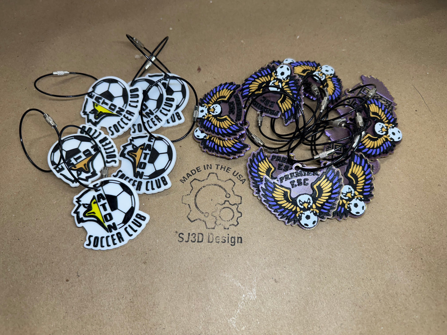 Custom Awards, Trophies, Keychains and Bag Tags.